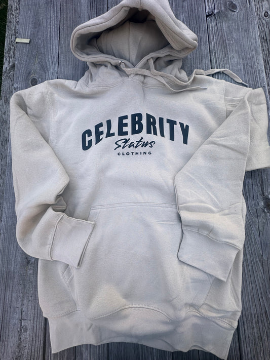 Tan Celebrity Status Pullover Hoodie